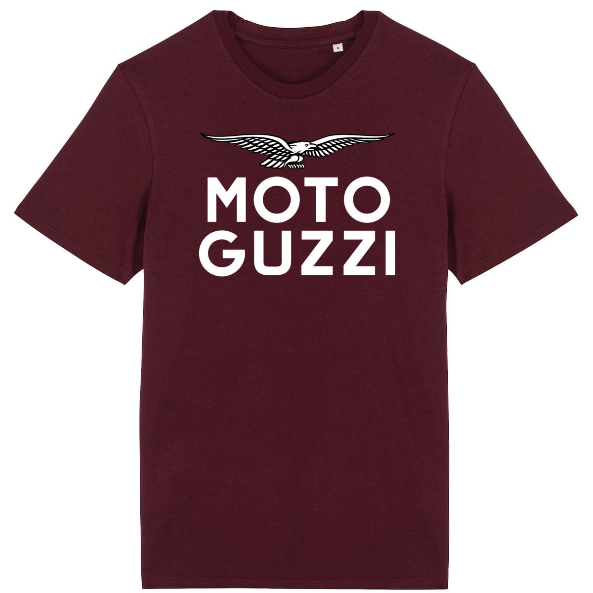 T-shirt bordeaux Moto Guzzi White Eagle