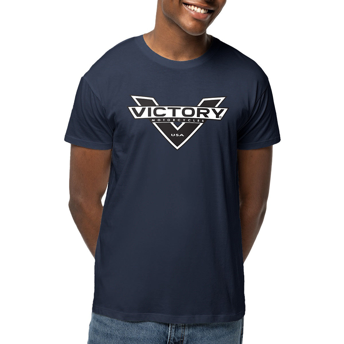 T-shirt logo Victory Motorcycles