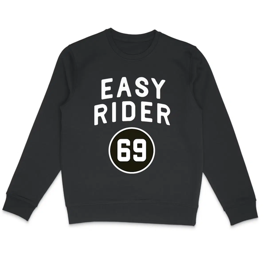 Sweat-shirt noir Easy Rider 69