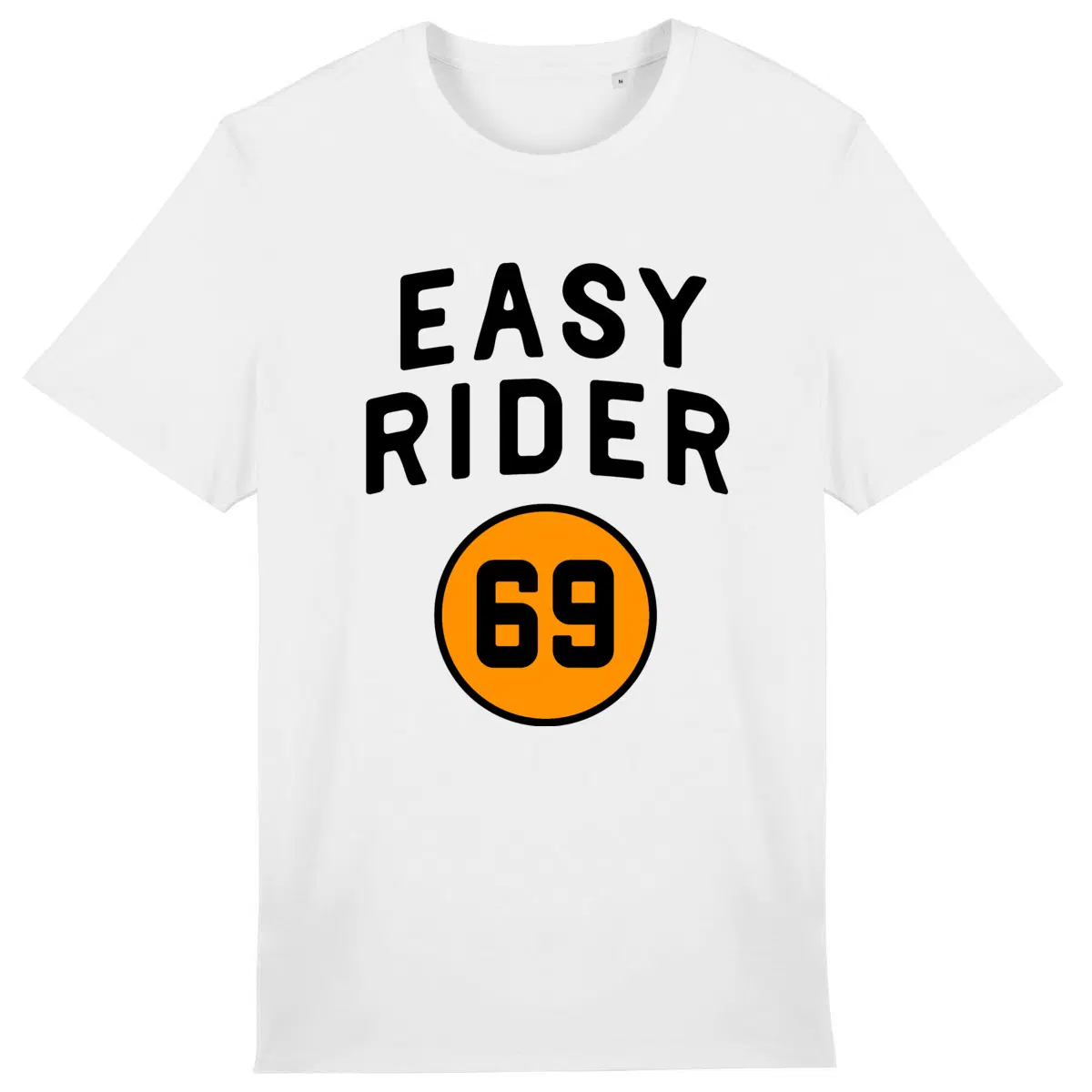 T-shirt blanc unisexe Easy Rider 69