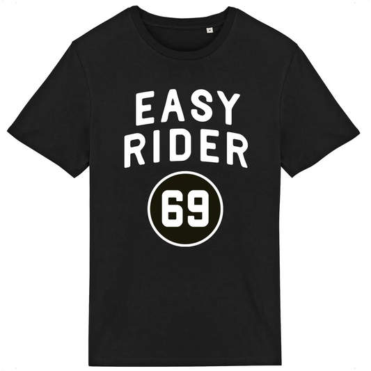 T-shirt noir unisexe Easy Rider 69