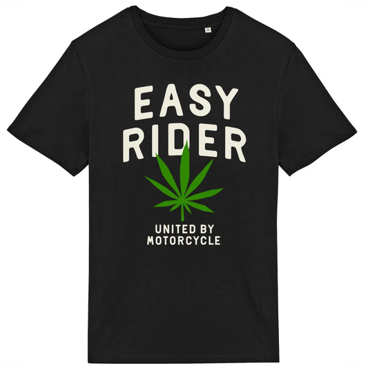 T-shirt noir unisexe Easy Rider • United by Motorcycle