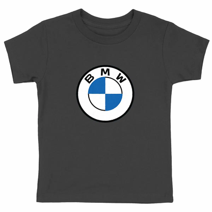T-shirt épais Enfant logo BMW • Vêtement coton bio • Culture Moto