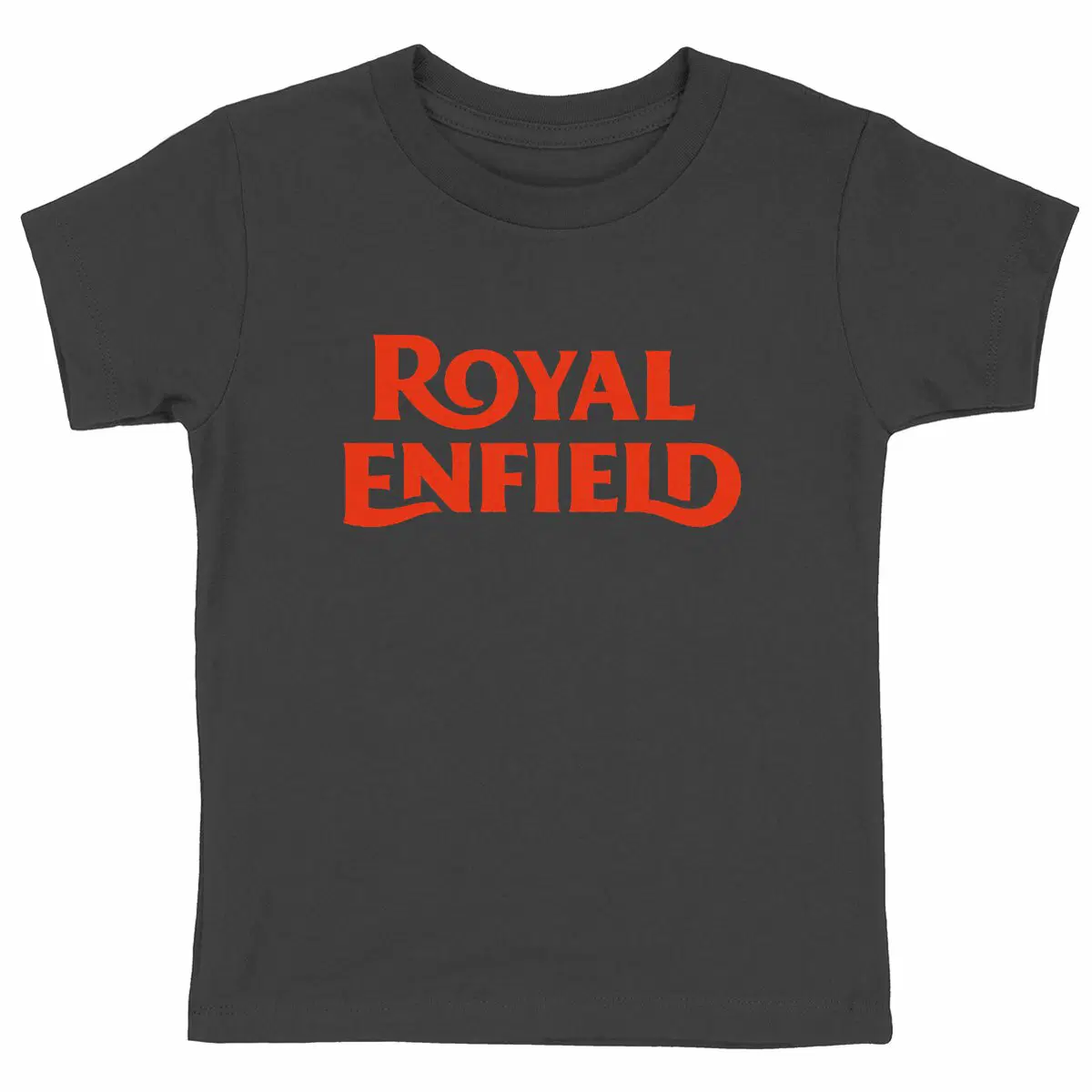 T-shirt épais Enfant logo Royal Enfield • Vêtement coton bio • Culture Moto