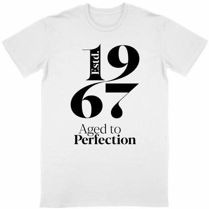 T-shirt Established 1967 Aged to Perfection • Culture Moto Official Studio