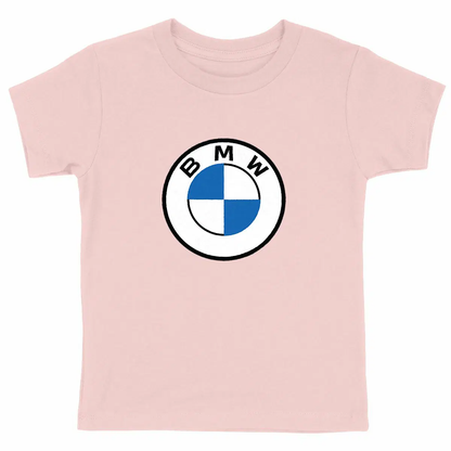 T-shirt épais Enfant logo BMW • Vêtement coton bio • Culture Moto