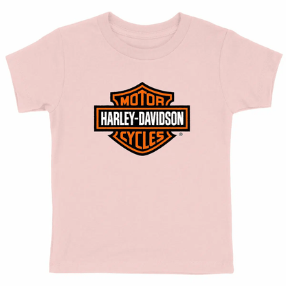 T-shirt épais Enfant logo Harley-Davidson • Vêtement coton bio • Culture Moto