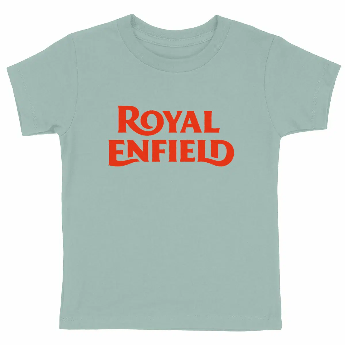 T-shirt épais Enfant logo Royal Enfield • Vêtement coton bio • Culture Moto