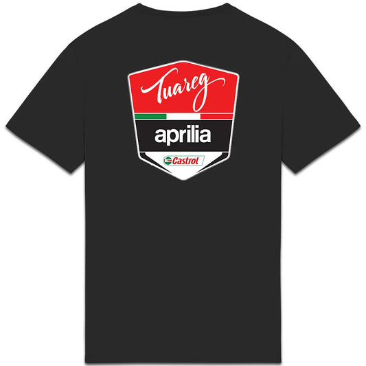 0825_Aprilia_Tuareg_-_T-shirt_noir_dos_2 - CultureMoto