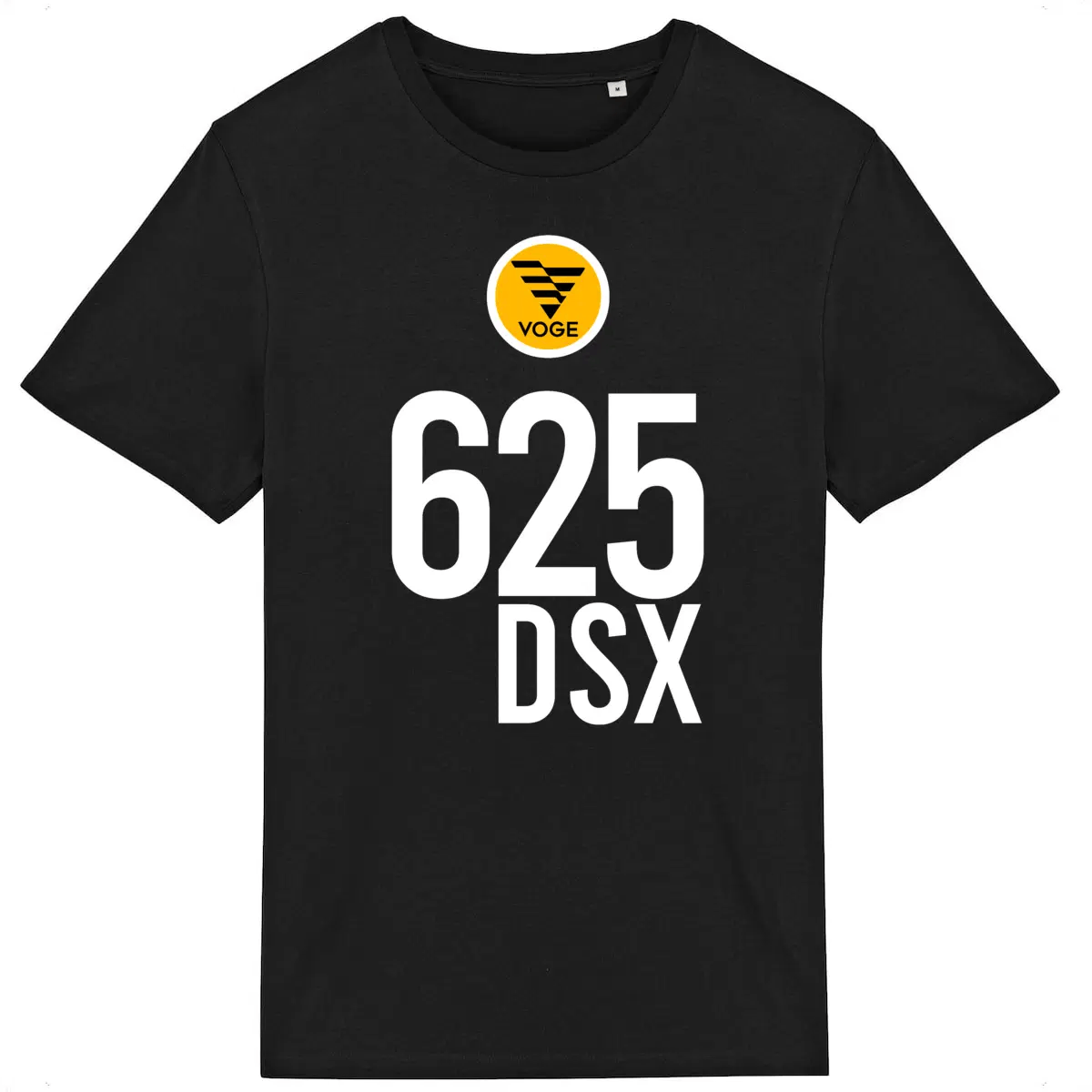 T-shirt unisexe Voge DS625X face et dos • Vêtement coton bio • Culture Moto