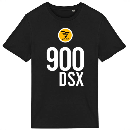 T-shirt unisexe Voge DS900X face et dos • Vêtement coton bio • Culture Moto