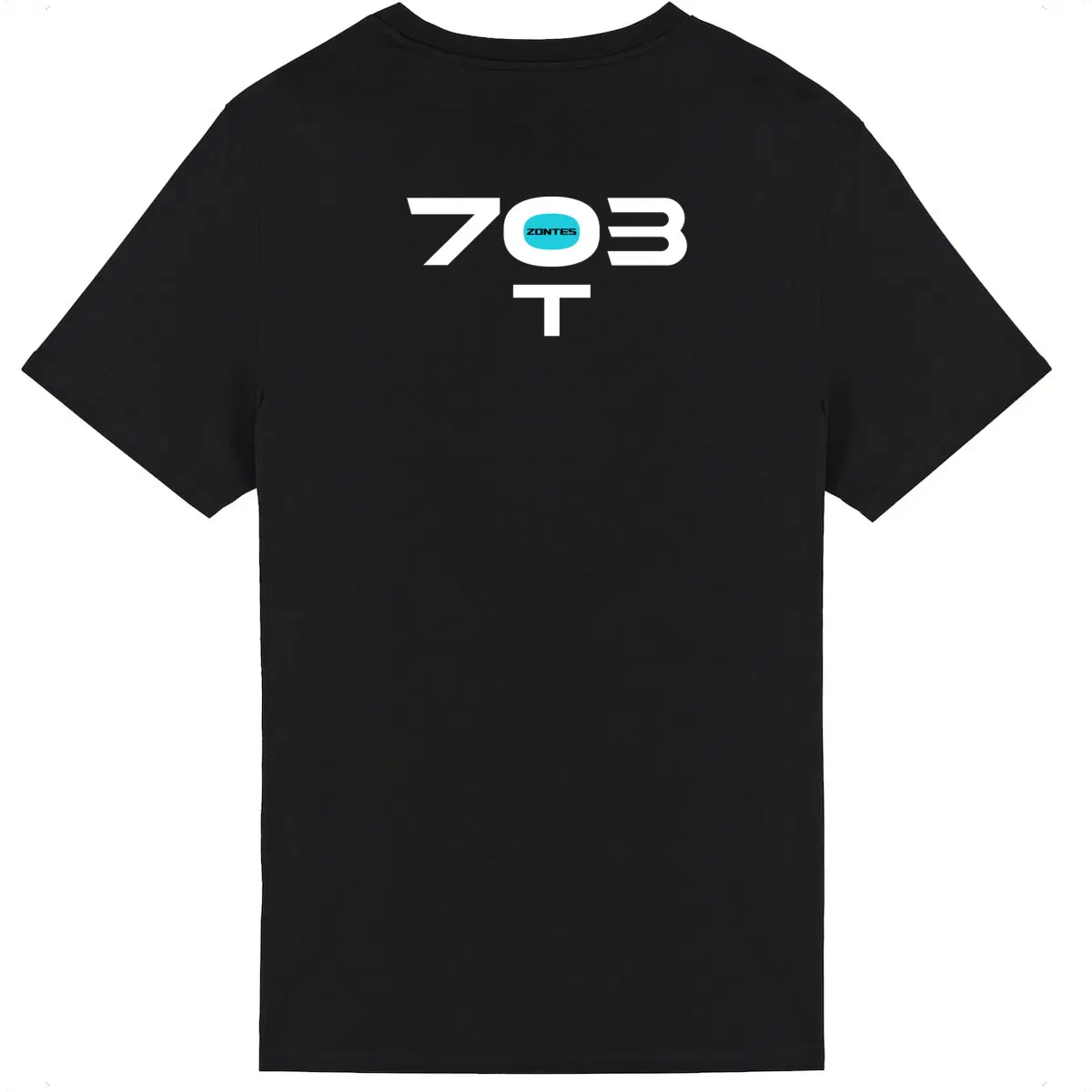 T-shirt unisexe Zontes 703 T face et dos • Vêtement coton bio • Culture Moto