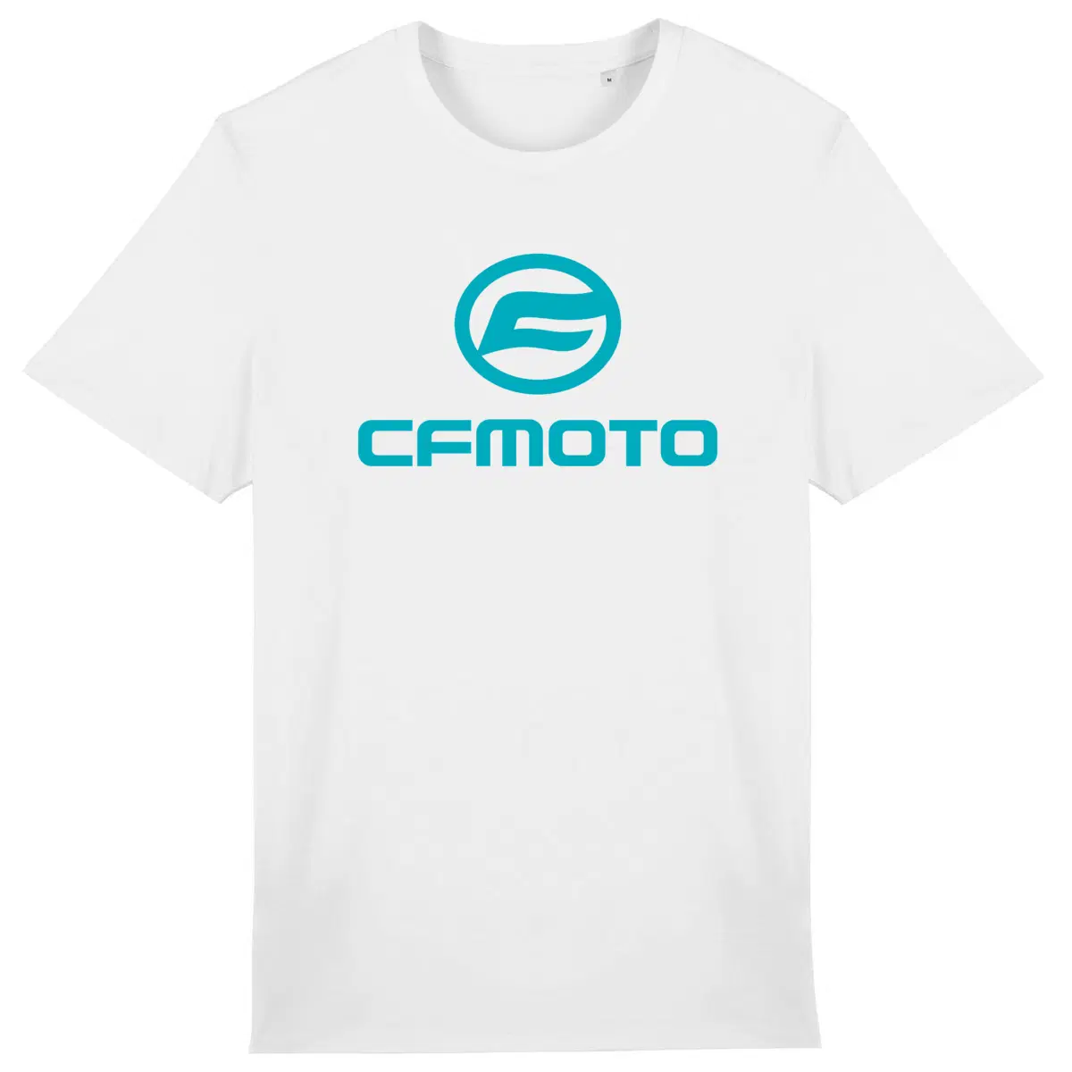 T-shirt unisexe CFMoto face et dos • Vêtement coton bio • Culture Moto
