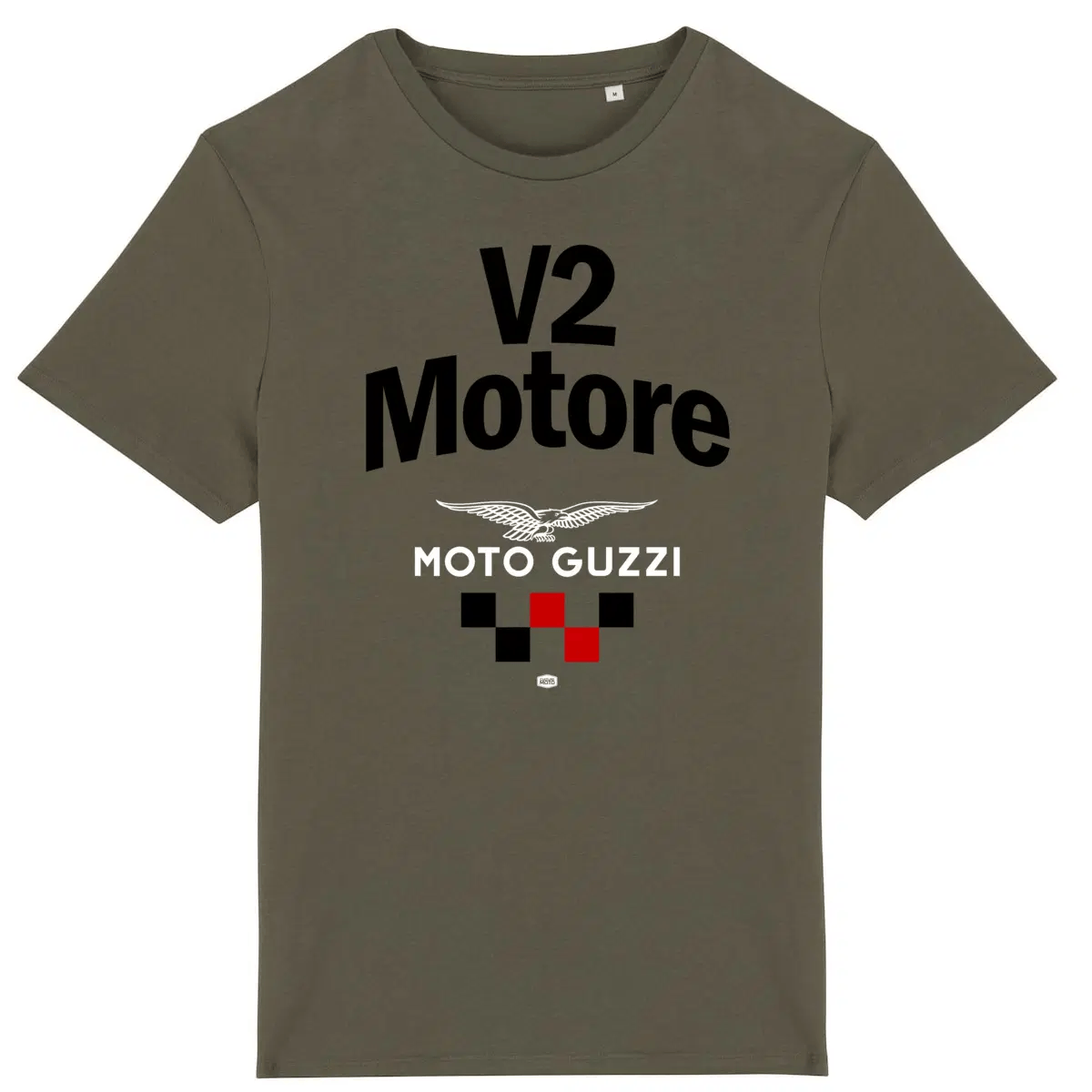 T-shirt manches courtes Moto Guzzi V2 Motore