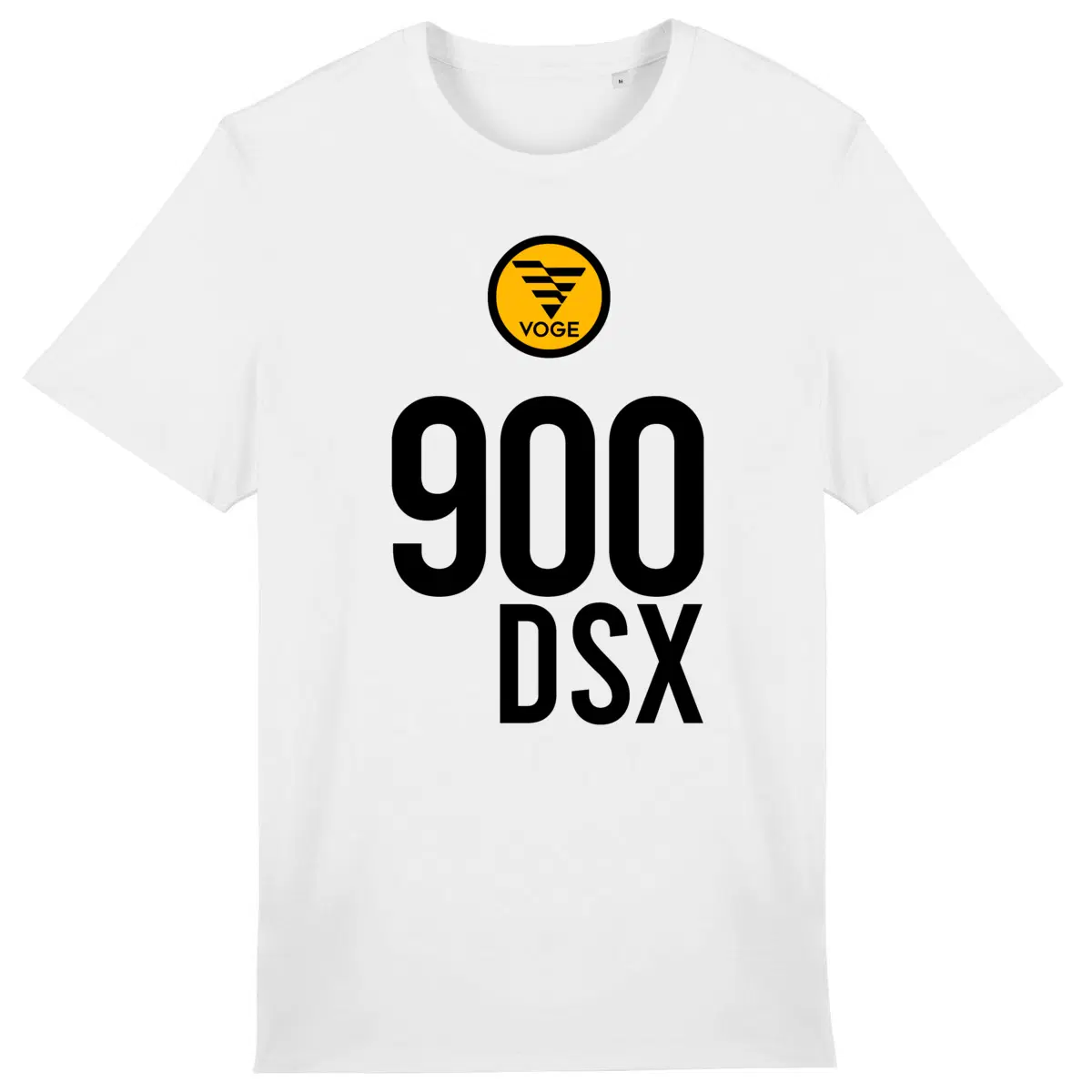 T-shirt unisexe Voge DS900X face et dos • Vêtement coton bio • Culture Moto