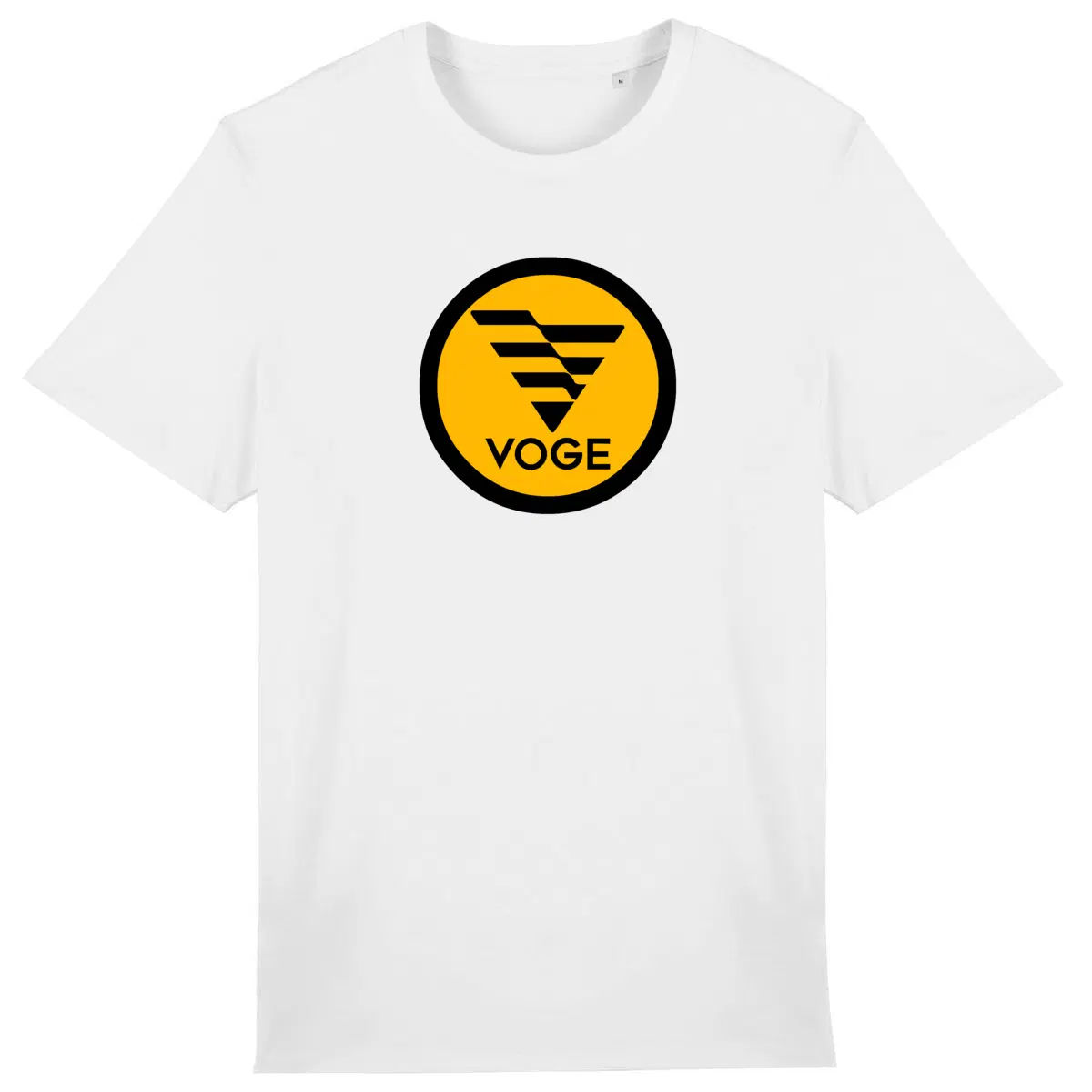 T-shirt unisexe Voge face et dos • Vêtement coton bio • Culture Moto