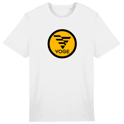 T-shirt unisexe Voge face et dos • Vêtement coton bio • Culture Moto