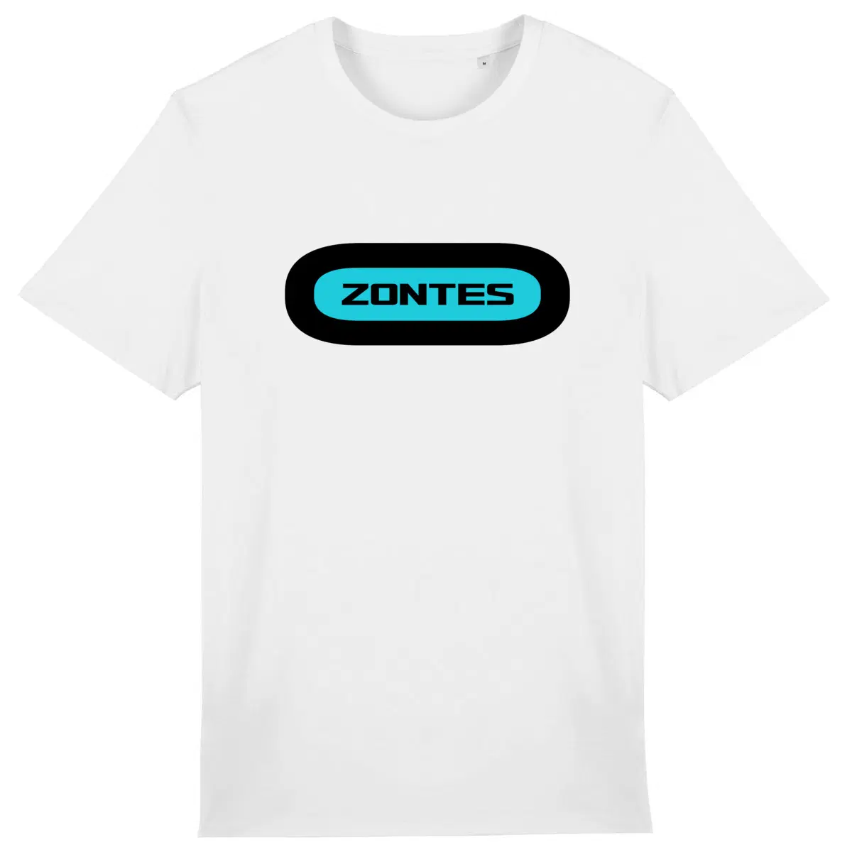 T-shirt unisexe Zontes face et dos • Vêtement coton bio • Culture Moto