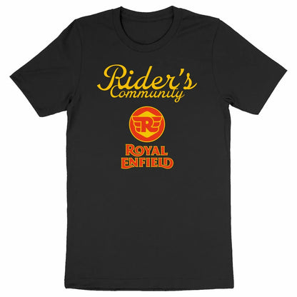 0924RoyalEnfieldRider_sCommunity-T-shirtnoirunisexe - CultureMoto