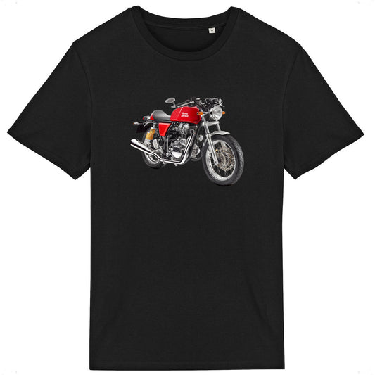 T-shirt noir manches courtes I just need a Royal Enfield