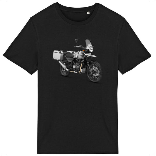 T-shirt noir manches courtes I just need a Royal Enfield