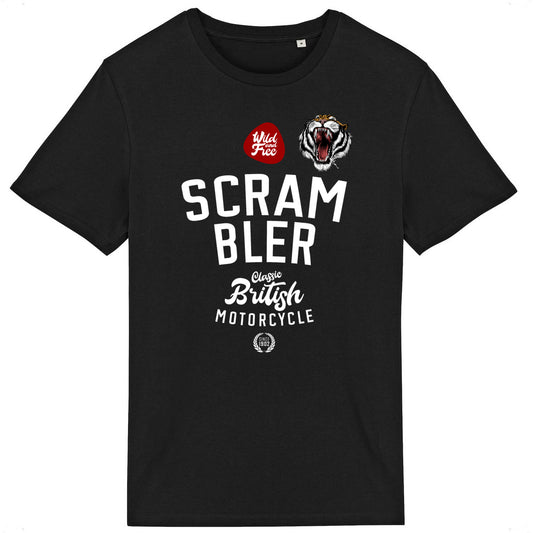 T-shirt manches courtes British Motorcycle • Scrambler