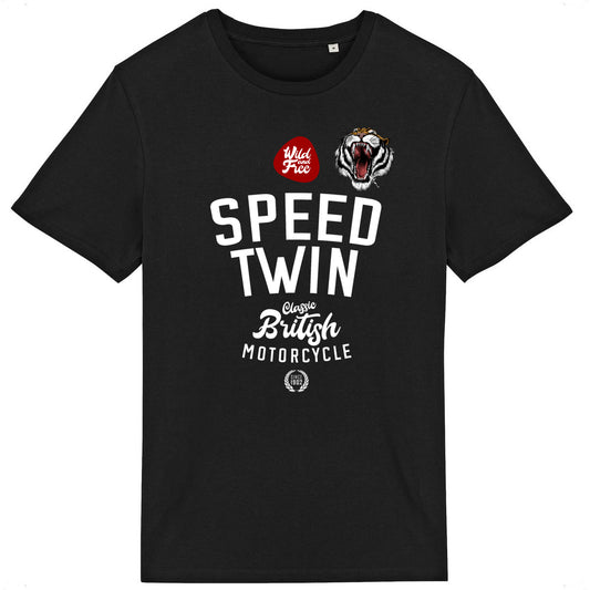 T-shirt manches courtes British Motorcycle • Speed Twin