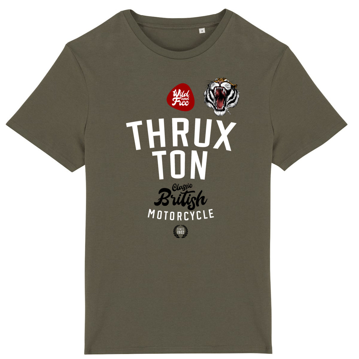 T-shirt manches courtes British Motorcycle • Thruxton