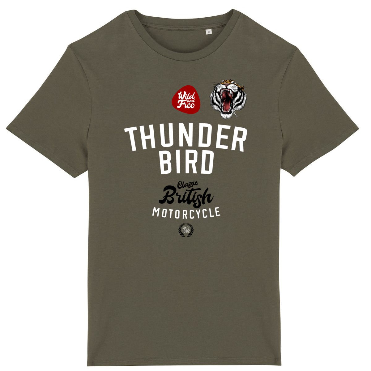 T-shirt manches courtes British Motorcycle • Thunderbird