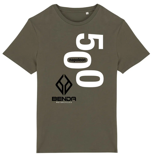 T-shirt kaki manches courtes Benda Napoleon 500