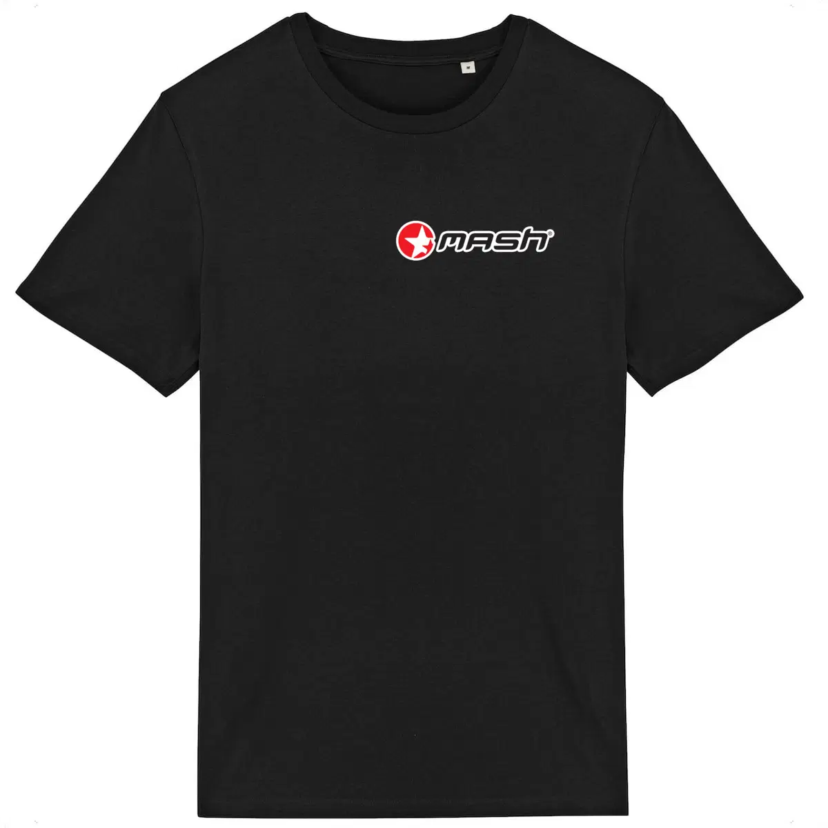 T-shirt noir manches courtes logo Mash Motorcycles 