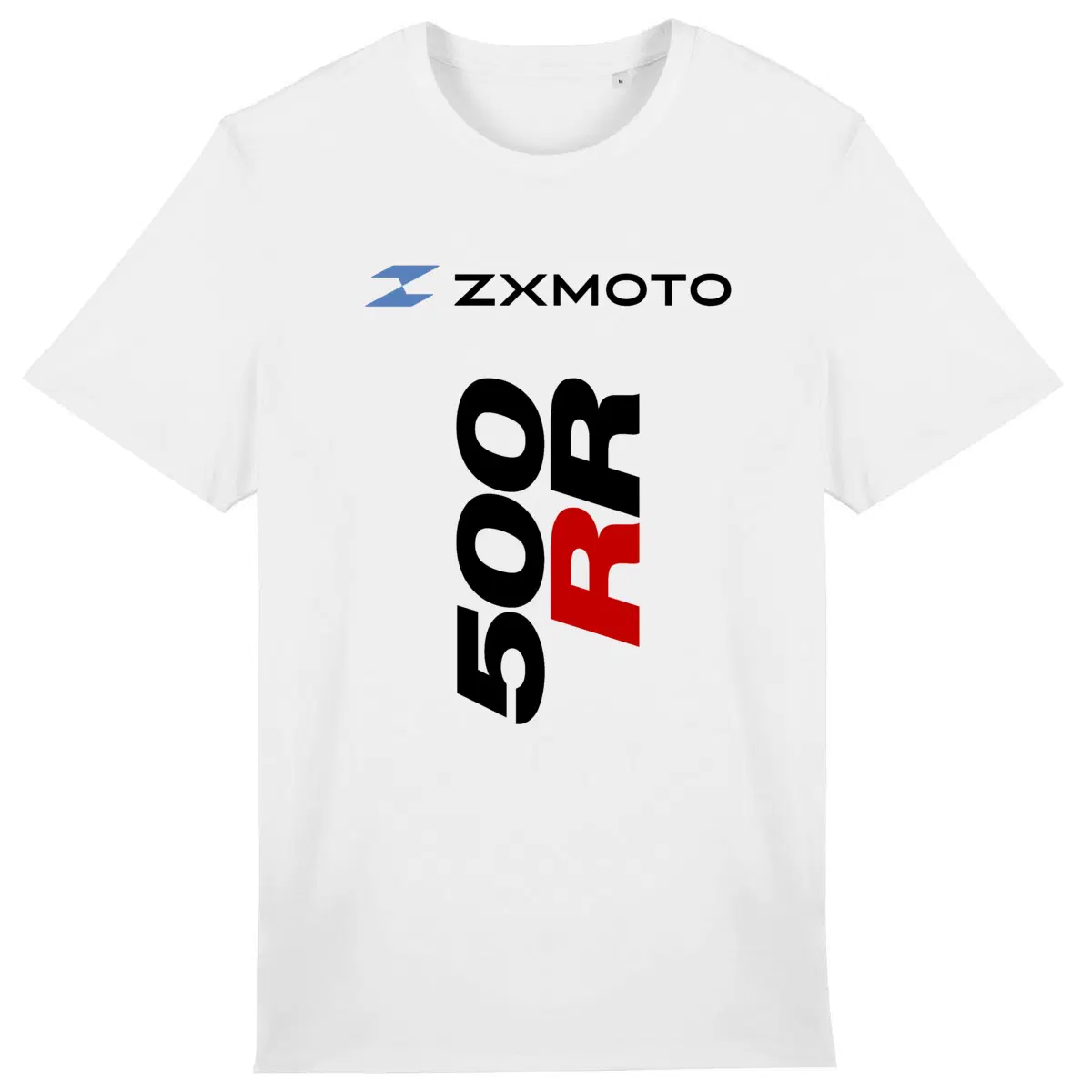 T-shirt blanc manches courtes ZXMOTO 500 RR