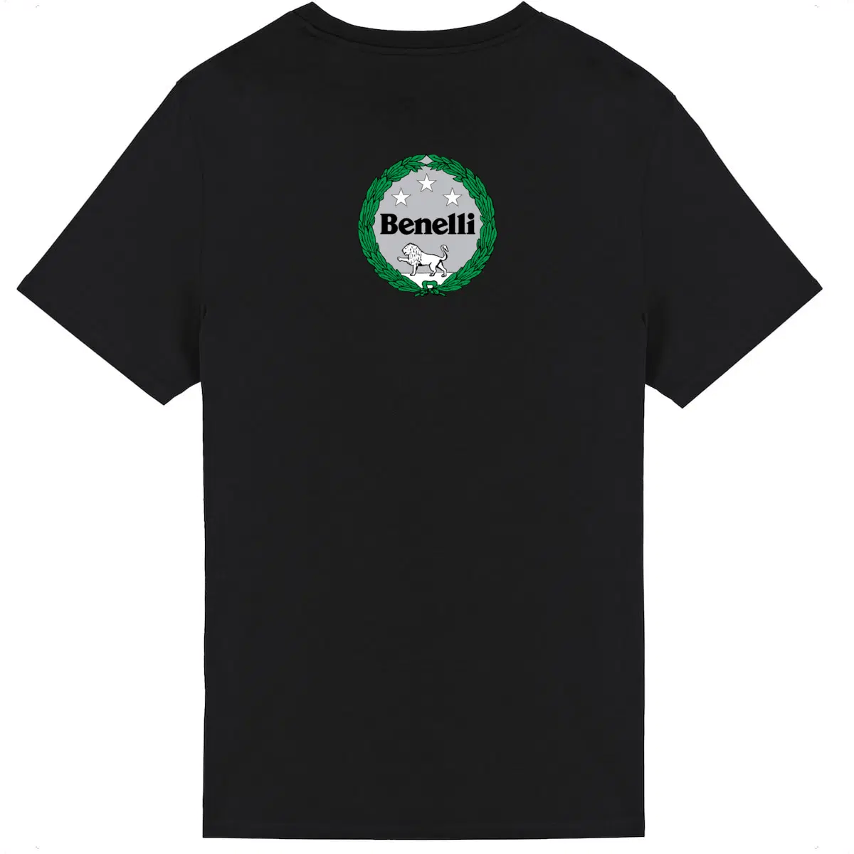 T-shirt noir manches courtes Benelli logo