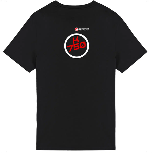 T-shirt noir manches courtes Mash Motorcycles K 750