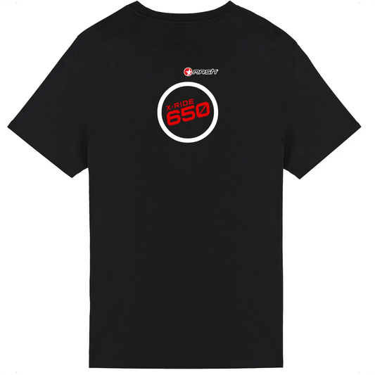 T-shirt noir manches courtes Mash Motorcycles X-Ride 650