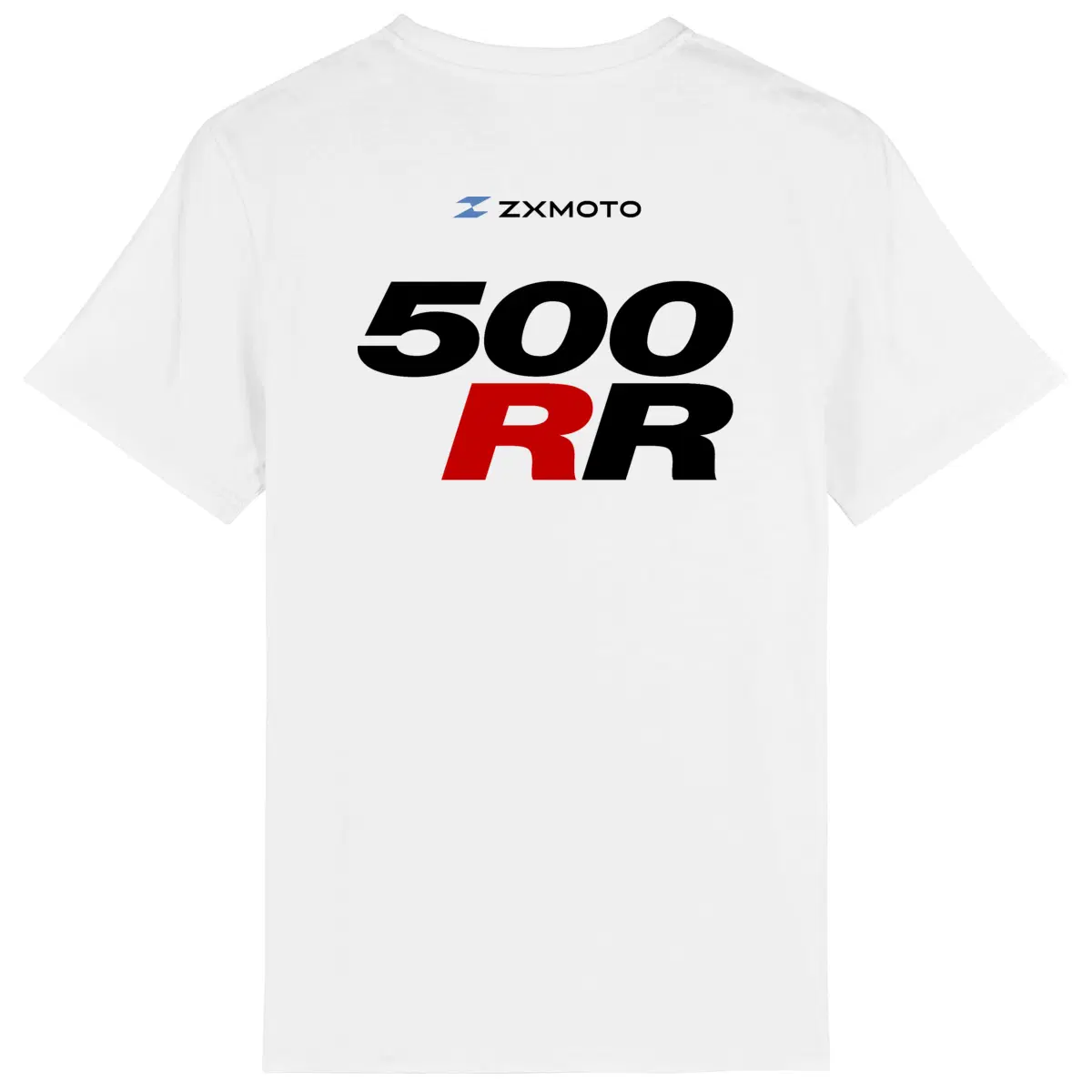 T-shirt blanc manches courtes ZXMOTO 500 RR