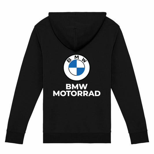 Sweat-shirt noir zippé BMW Motorrad