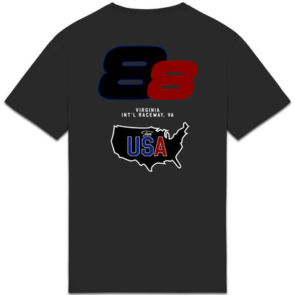 T-shirt noir manches courtes Harley-Davidson #88