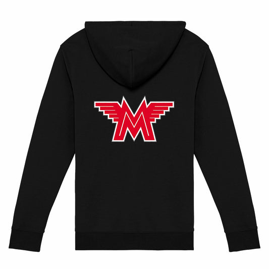 Sweat-shirt noir zippé Matchless