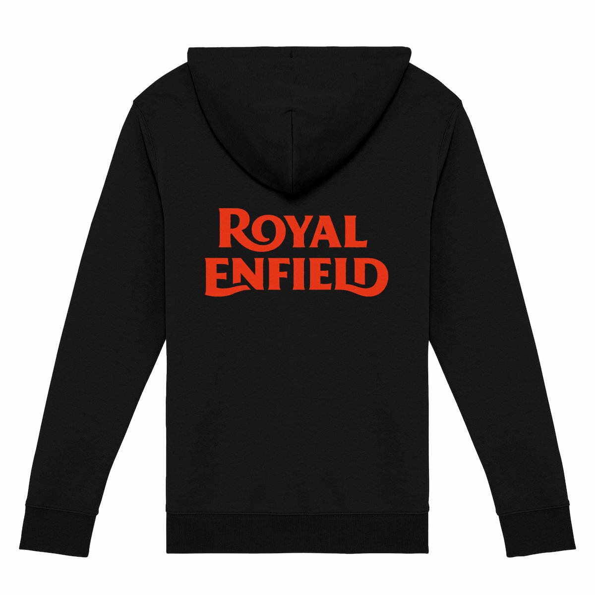 Sweat-shirt noir zippé Royal Enfield