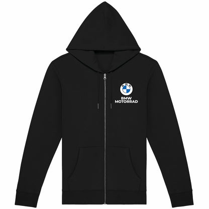 Sweat-shirt noir zippé BMW Motorrad