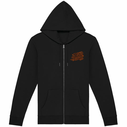 Sweat-shirt noir zippé Harley-Davidson