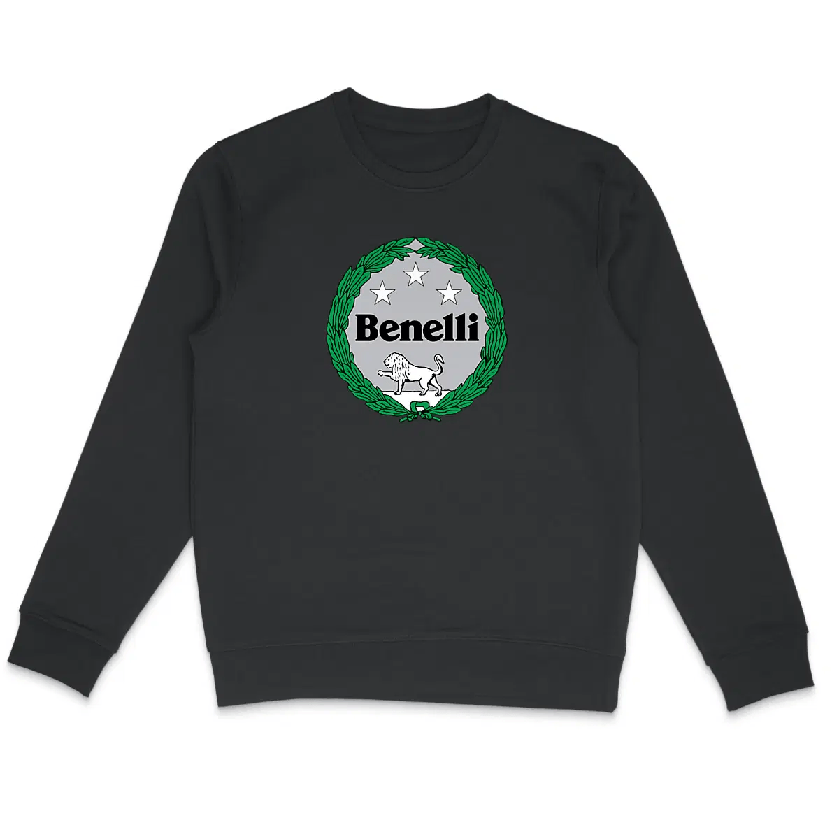 Sweat-shirt noir Benelli