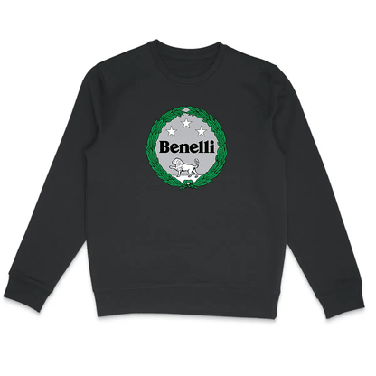 Sweat-shirt noir Benelli