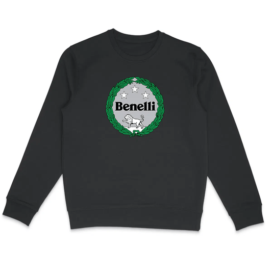 Sweat-shirt noir Benelli