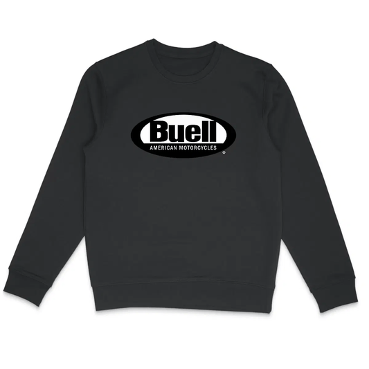 Sweat-shirt noir Buell Motorcycles