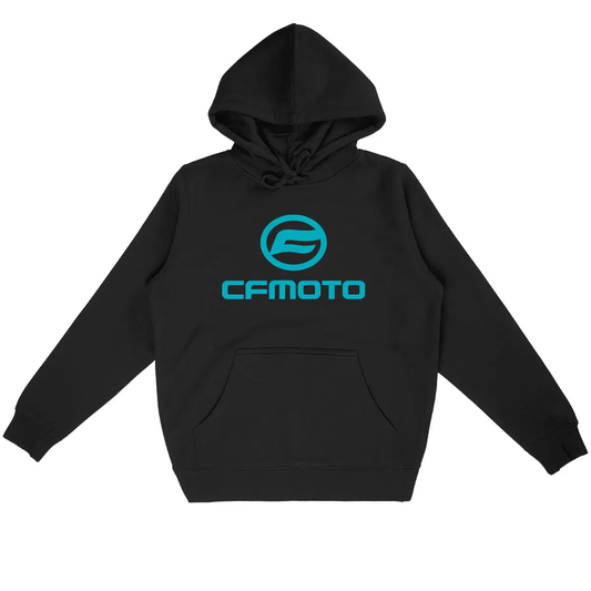 Sweat-shirt à capuche, hoodie noir CFMoto