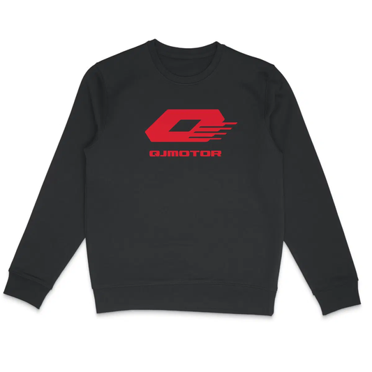 Sweat-shirt noir QJ Motor