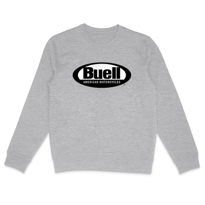 Sweat-shirt gris Buell Motorcycles