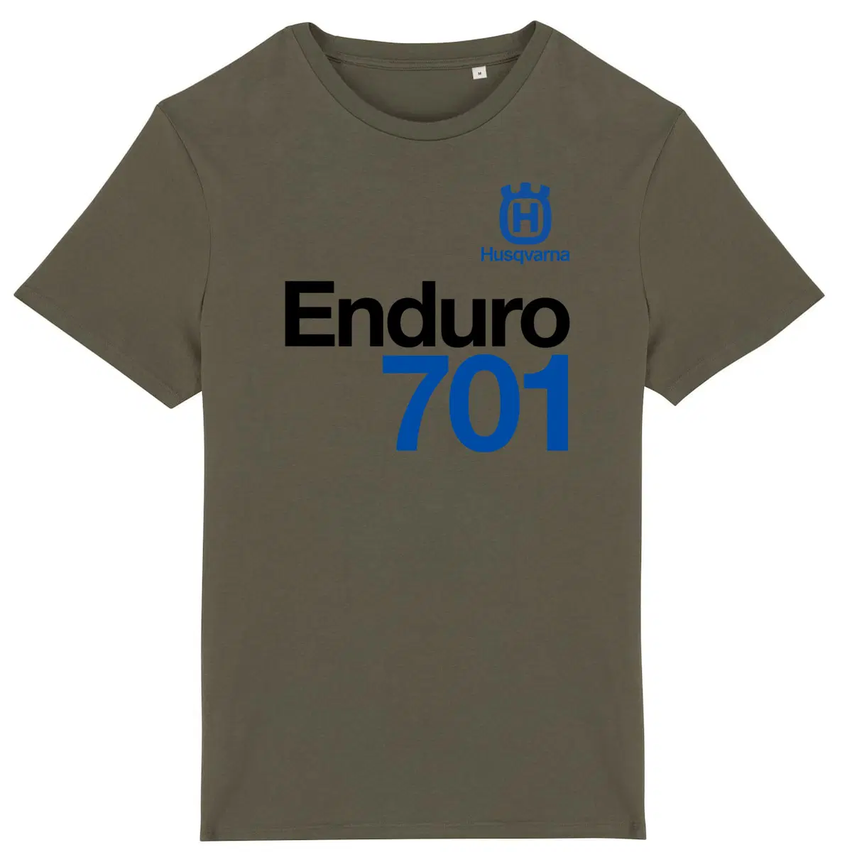 T-shirt kaki manches courtes Husqvarna 701 Enduro